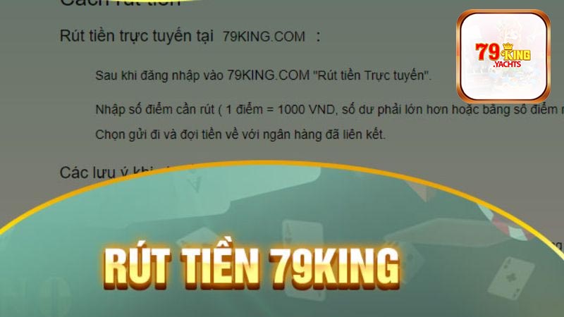 Một số lưu ý trong quá trình rút tiền tại hệ thống